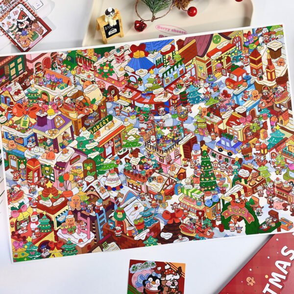 Greenwart's Christmas Eve: Deluxe Edition 3D Micro-Scene Stickers